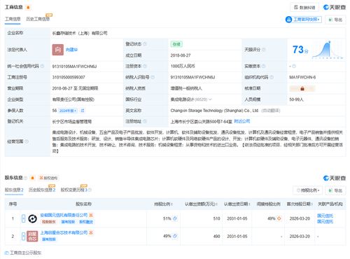 長鑫科技戰略調整 旗下存儲技術公司易主，安徽國資等接手