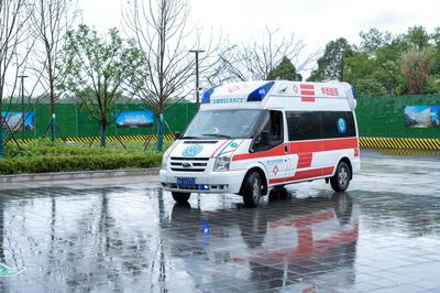 大運會醫療服務保障全面演練 移動CT車、5G救護車與體檢車協同出擊